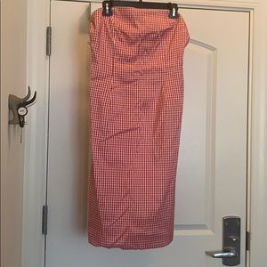 Ann Taylor Gingham Dress